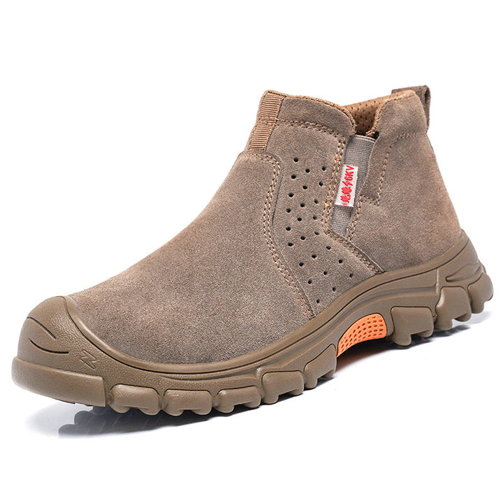 Levoire | Chaussure De Sécurité Kaki Légère Et Imperméable braun