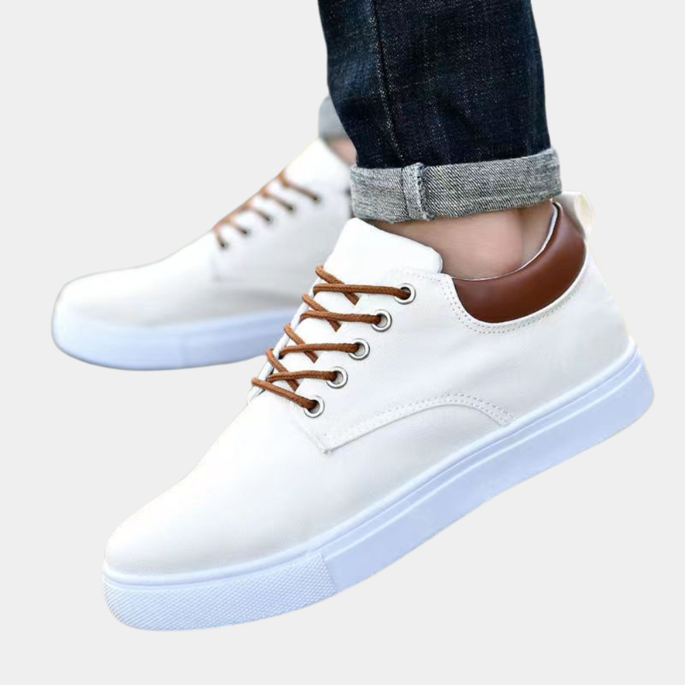 Levoire | Chaussures Pour Hommes Confortables Et Elegantes Blanc