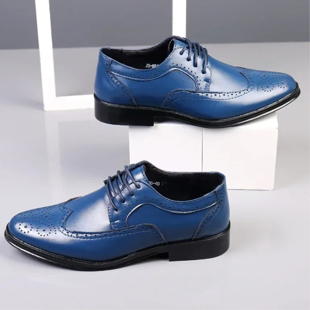 Levoire | Chaussures Pour Hommes Business Casual Confortables & Elegantes Bleu