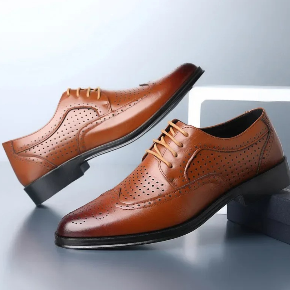 Levoire | Chaussures Pour Hommes Business Casual Confortables & Elegantes Brun