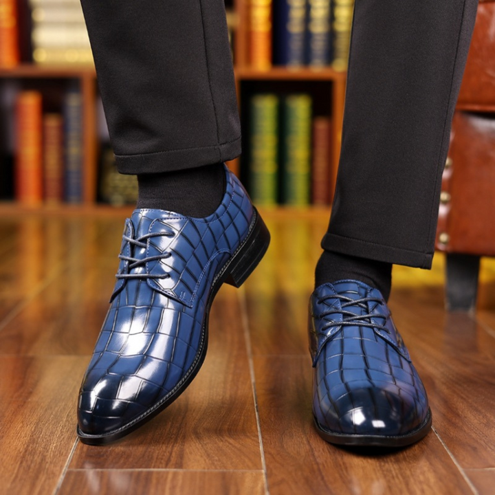 Levoire | Chaussures Pour Hommes À La Mode & Confortables Conception Polyvalente Bleu