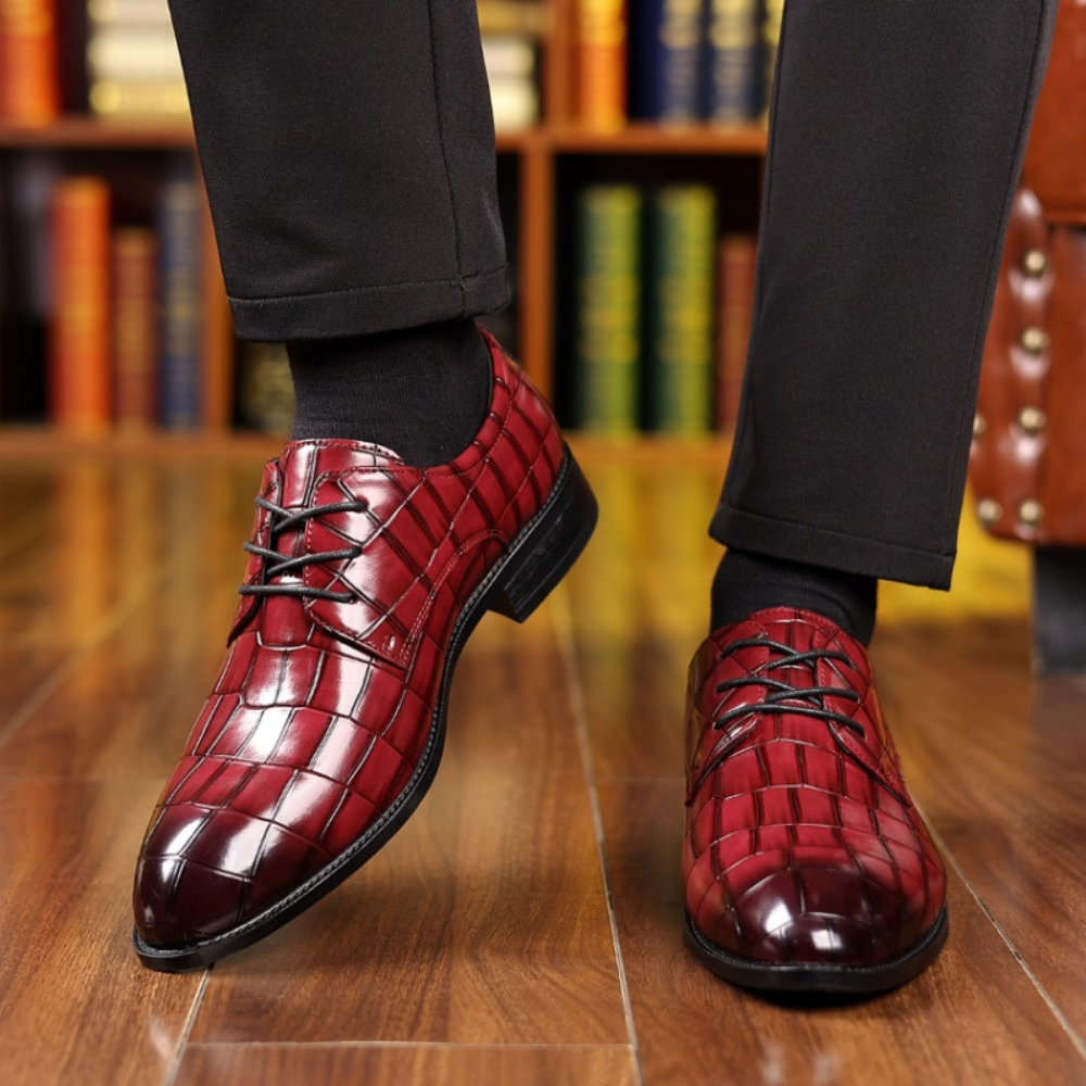 Levoire | Chaussures Pour Hommes À La Mode & Confortables Conception Polyvalente Rouge 47