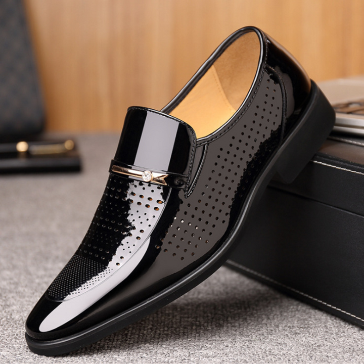 Levoire | Chaussures Pour Hommes Levoire | Chaussures D'Affaires De Luxe Cuir De Haute Qualite Noir