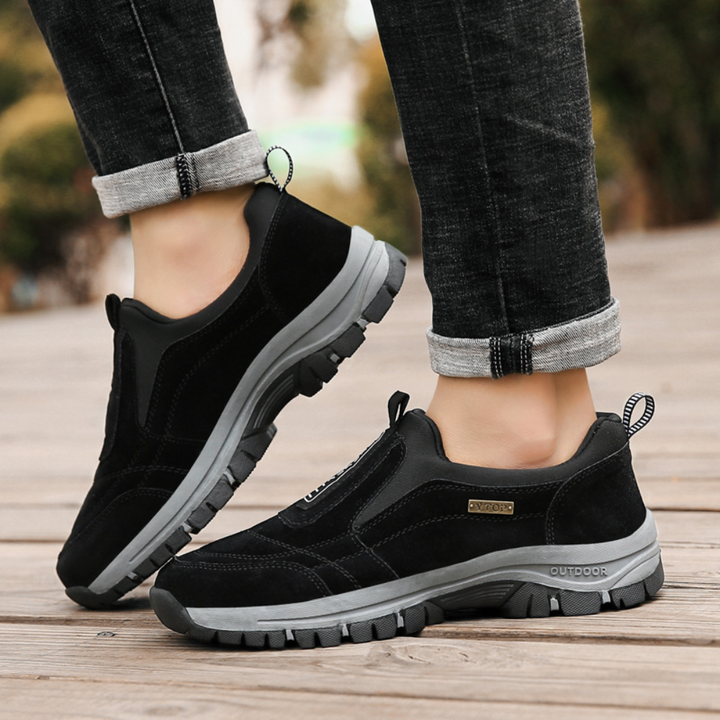 Levoire | Chaussures De Randonnee Pour Hommes Legères Et Confortables Antiderapantes Noir