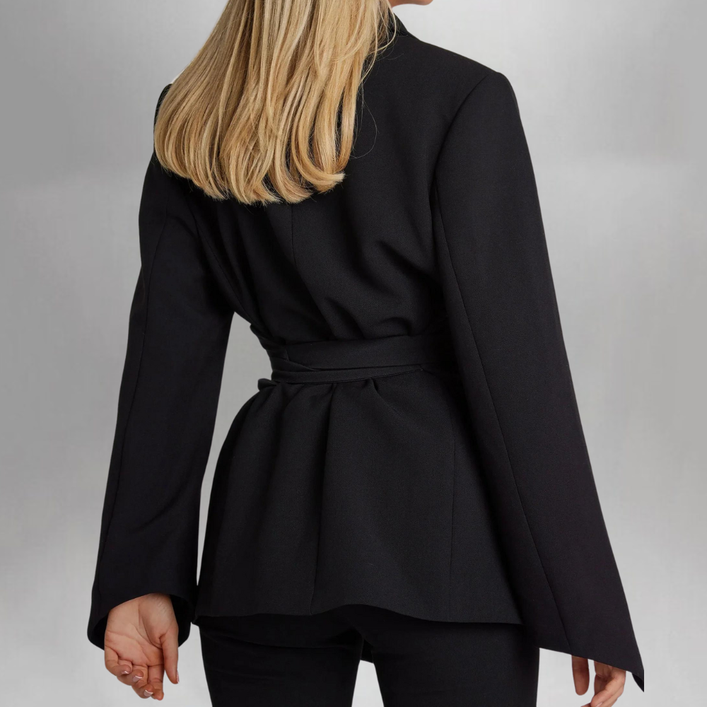 Levoire | Blazer Élégant Avec Ceinture Pour Tenues Élégantes