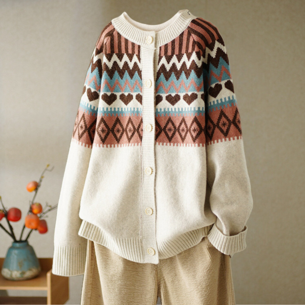Levoire | Pull D’Hiver Col Bardot Moderne Blanc