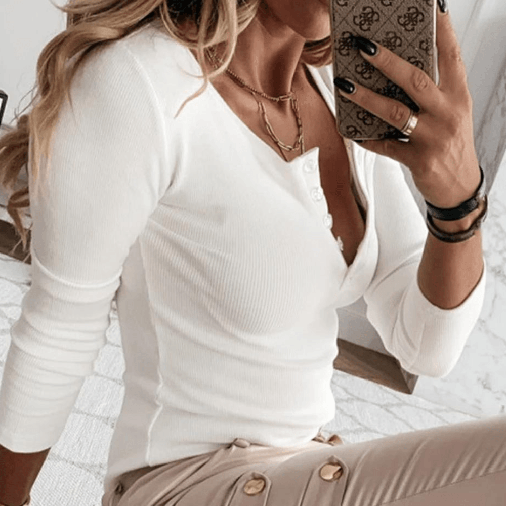 Levoire | T-Shirt Basique À Manches Longues