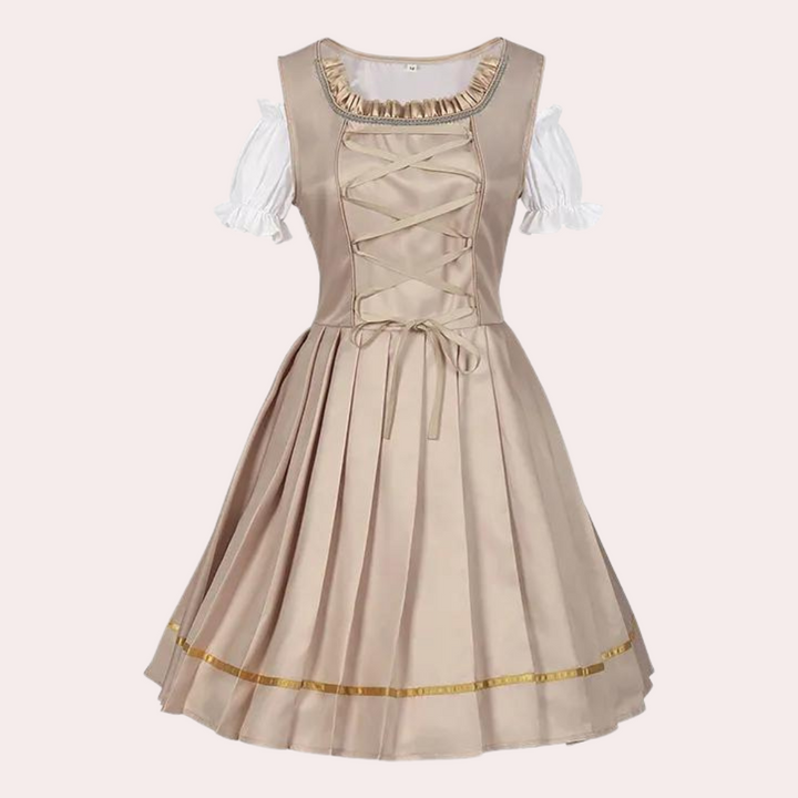Levoire | Robe Glamour Oktoberfest Pour Femmes vert olive