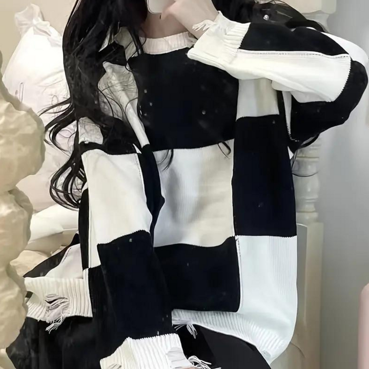Levoire | Pull En Tricot Tendance Avec Franges Pour Femmes