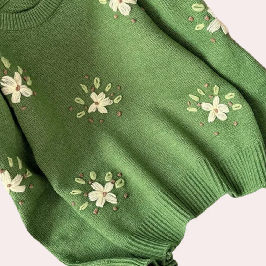 Levoire | Pull Décontracté Avec Ourlet Côtelé Pour Femmes