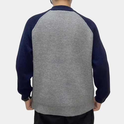 Levoire | Pull Homme Avec Armure Contrastante