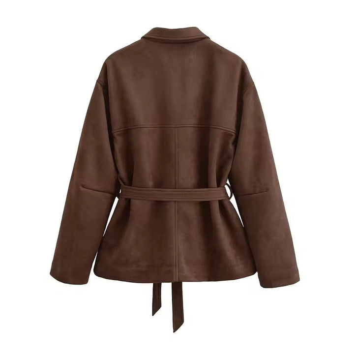 Levoire | Chemise De Travail Avec Ceinture À Nouer