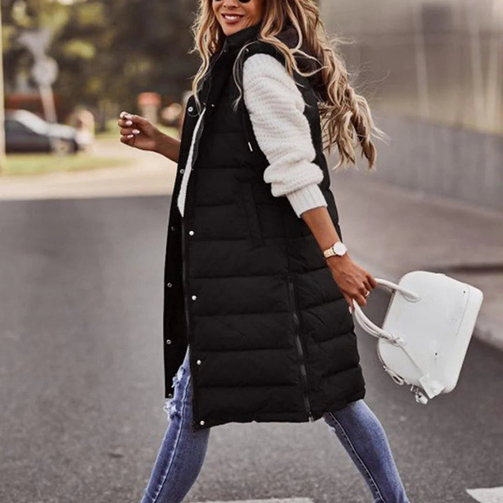 Levoire | Veste Chaude Sans Manches Noir