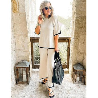 Levoire | Ensemble D'Été 2 Pièces Mi-Long