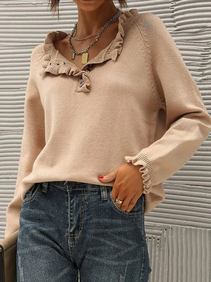 Levoire | Pull Léger Pour Femmes Chameau