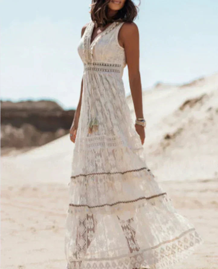 Levoire | Robe Boho À Pattes