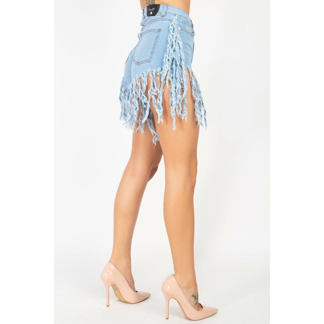 Levoire | Taille Plus Jeans Effilochés À Bruts