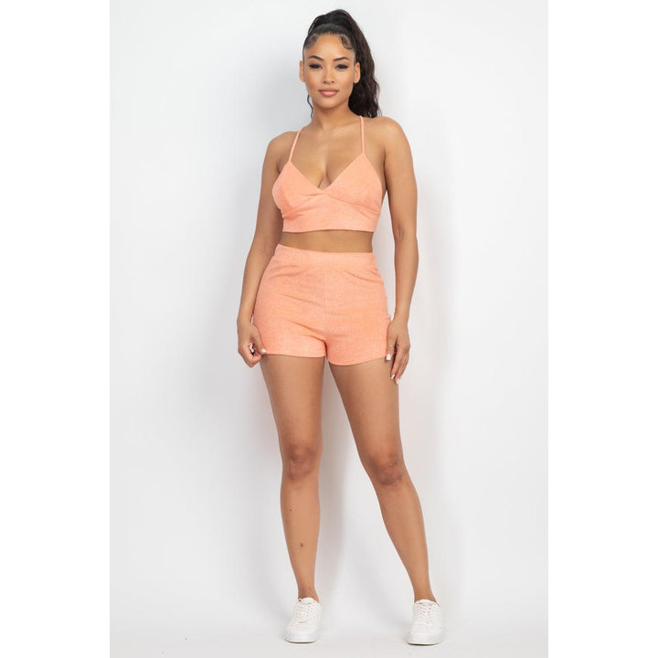 Levoire | Grande Taille Robe Bodycon Sans Manches Avec Imprimé Feuilles Midi Robe