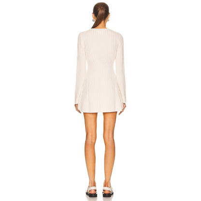 Levoire | Robe Mini Confortable Avec Manches Complètes