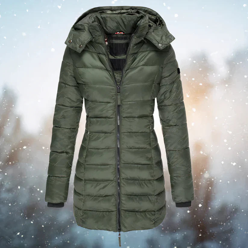 Levoire | Manteau Élégant Chaud Vert
