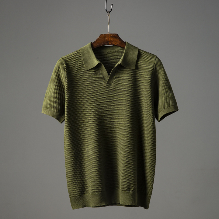 Levoire | Strukturiertes Polo Vert