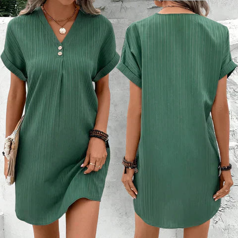 Levoire | Robe Col V Confortable