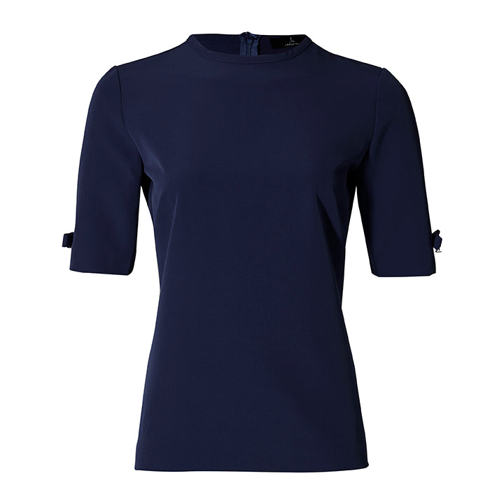 Levoire | T-Shirt Confortable Avec Jolis Détails De Nœuds