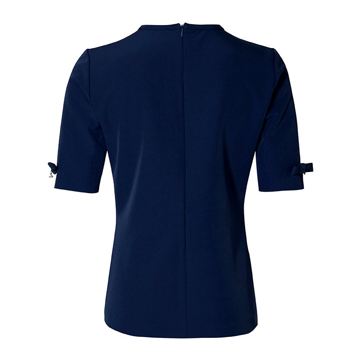 Levoire | T-Shirt Confortable Avec Jolis Détails De Nœuds