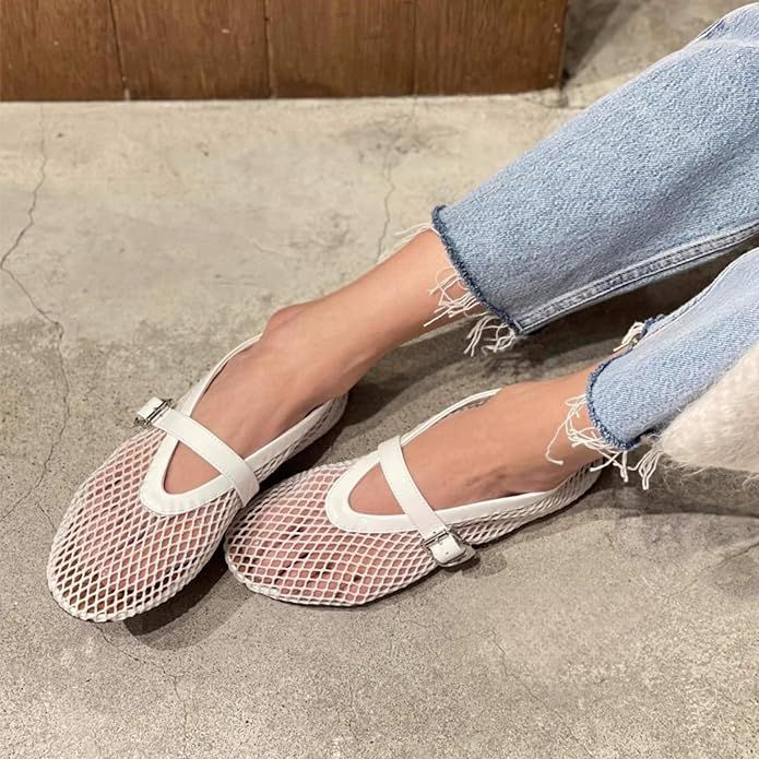 Levoire | Ballerines En Tissu En Maille