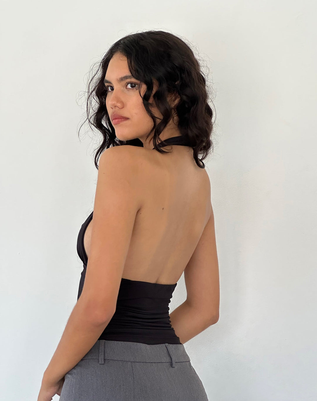 Levoire | Haut-Top À Décolleté En V, Avec Un Profond Décolleté En V