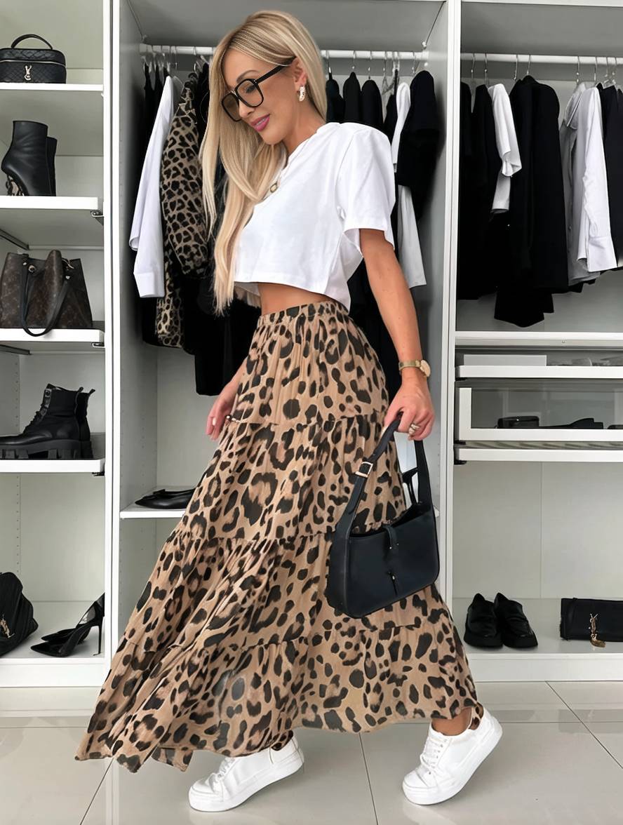 Levoire | Jupe À Panneaux Leo Mode De Loisirs Femme