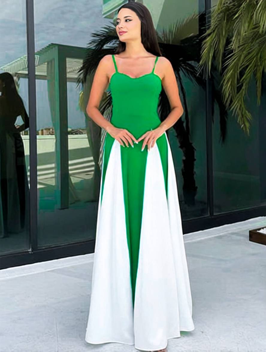 Levoire | Robe Longue Ajustée Dos Nu Avec Fines Bretelles Sans Manches Pour Femmes Élégante Décontractée Soirée Bal Bal De Fin D'Études