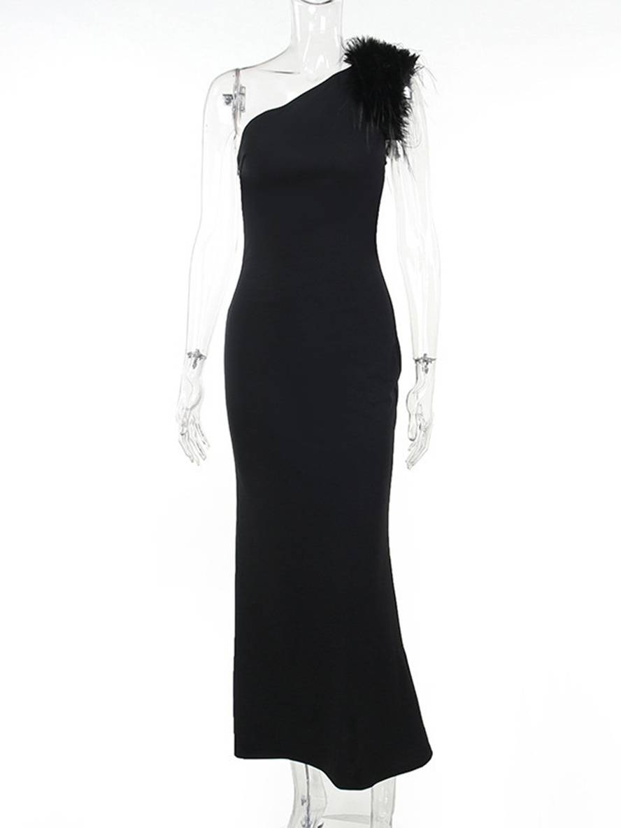 Levoire | Robe De Soirée Élégante En Sirène À Une Épaule Cintrée Longue