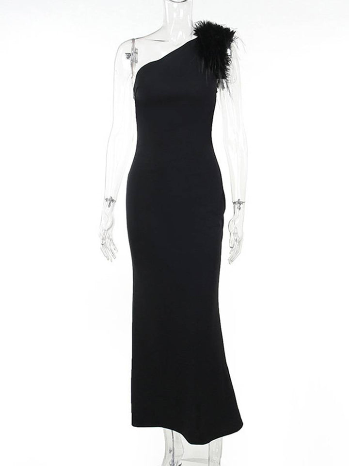 Levoire | Robe De Soirée Élégante En Sirène À Une Épaule Cintrée Longue