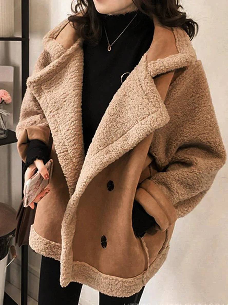 Levoire | Veste Aviateur En Peau D'Agneau Chic Hiver Femme Perfecto Veste