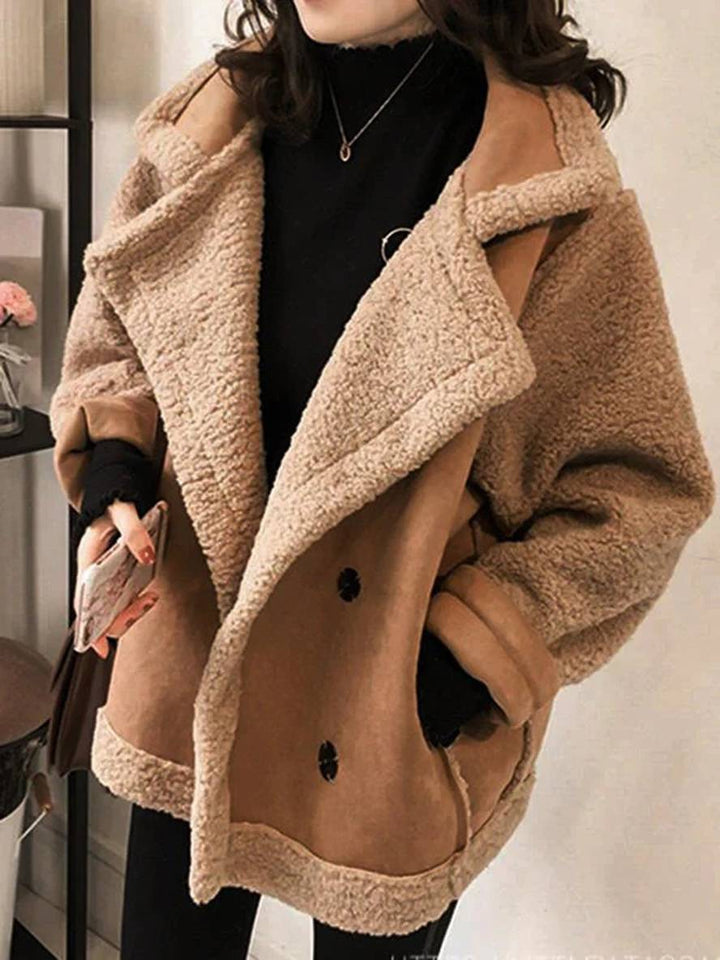 Levoire | Veste Aviateur En Peau D'Agneau Chic Hiver Femme Perfecto Veste