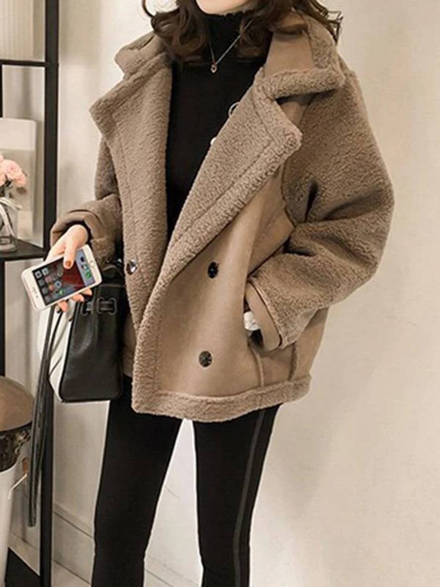 Levoire | Veste Aviateur En Peau D'Agneau Chic Hiver Femme Perfecto Veste