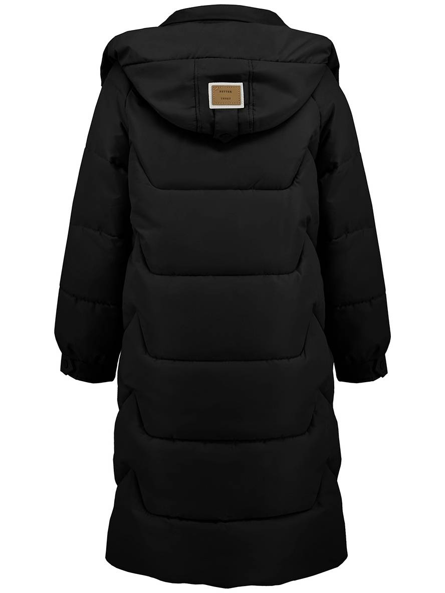 Levoire | Manteau Doudoune Uni Plus Long Avec Col Montant, Fermeture Éclair, Patte De Boutonnage, Poches Pour Femmes, Élégant, Décontracté, Veste