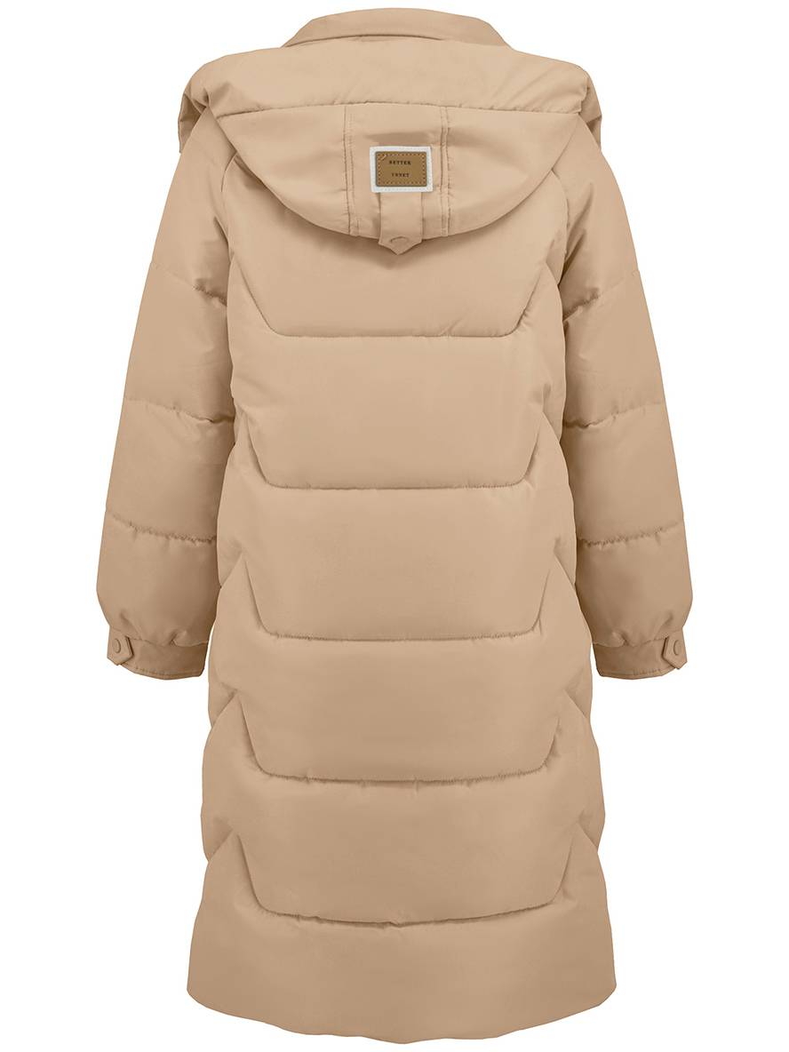 Levoire | Manteau Doudoune Uni Plus Long Avec Col Montant, Fermeture Éclair, Patte De Boutonnage, Poches Pour Femmes, Élégant, Décontracté, Veste