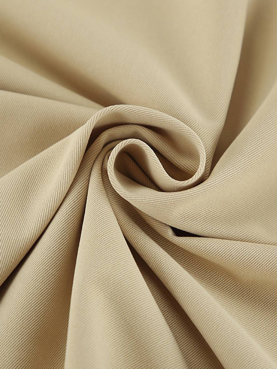 Levoire | Trench-Coat Court Unicolore À Fermeture À Bouton Col Revers Manches Longues Femme Élégant Veste De Loisirs