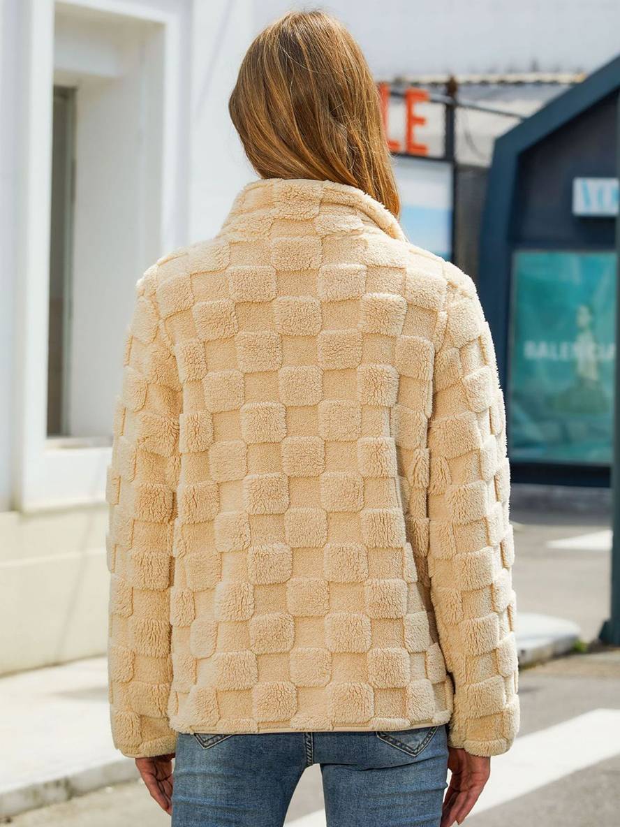 Levoire | Doudoune Avec Col Montant, Manches Longues, Poches Pour Femmes, Mode D'Hiver Décontractée, Veste