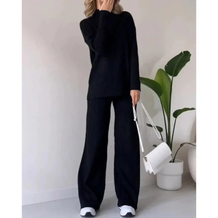 Levoire | Ensemble De Loungewear Élégant Et Confortable Noir