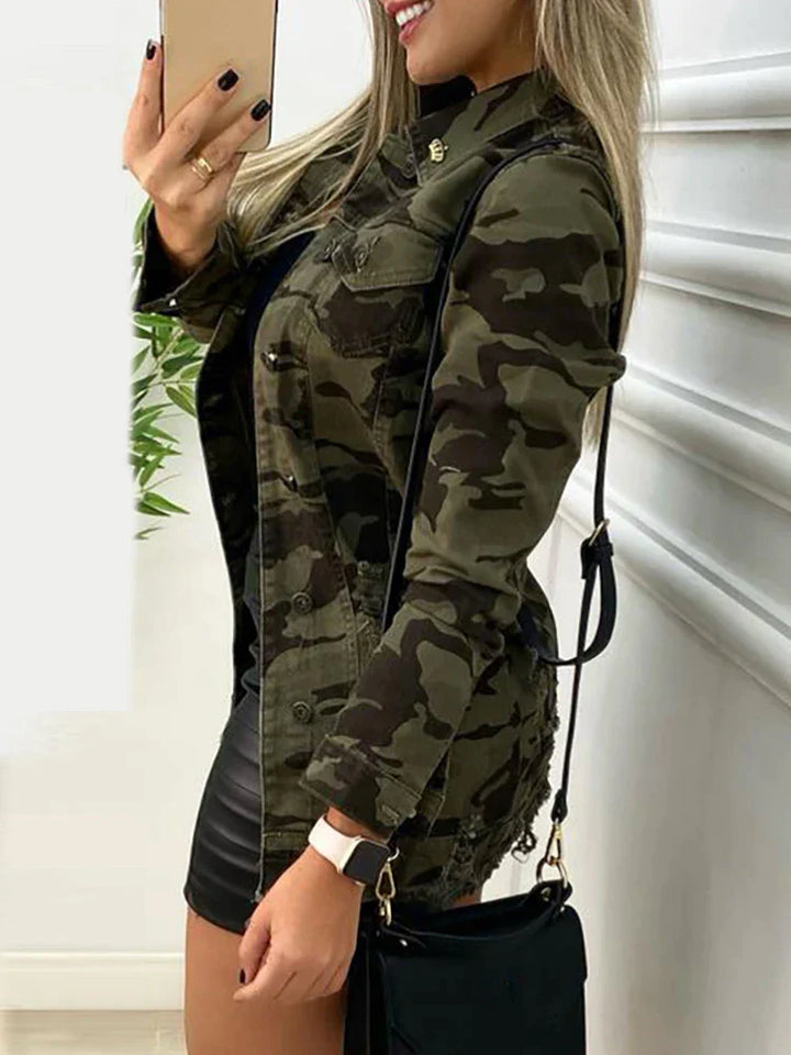 Levoire | Veste Camouflage Élégante