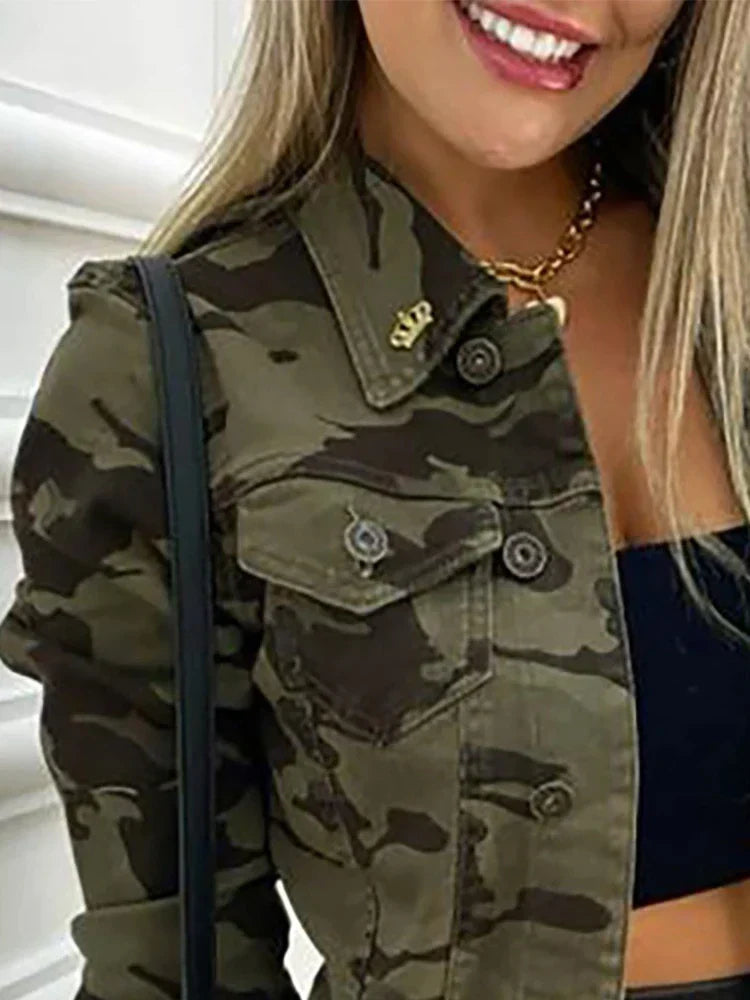 Levoire | Veste Camouflage Élégante