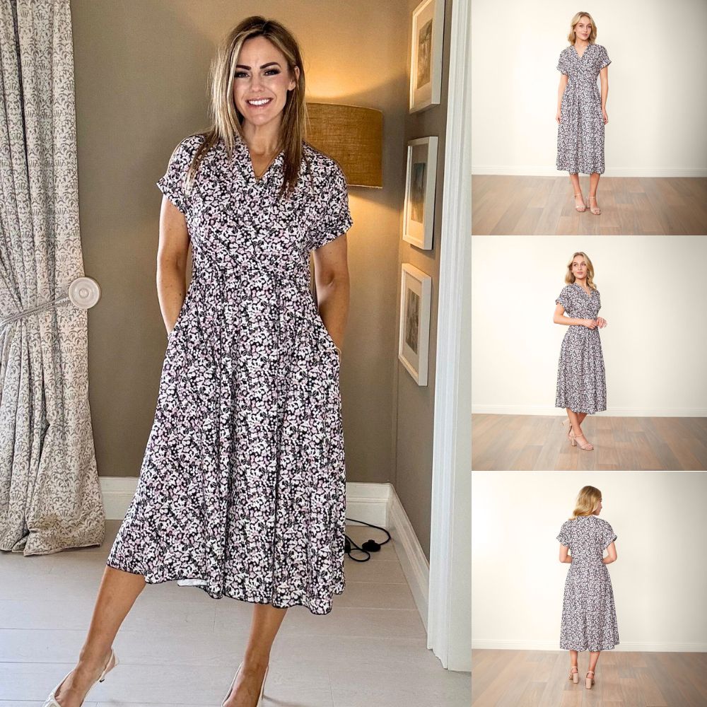 Levoire | Robe Élégante Avec Détail De Ceinture