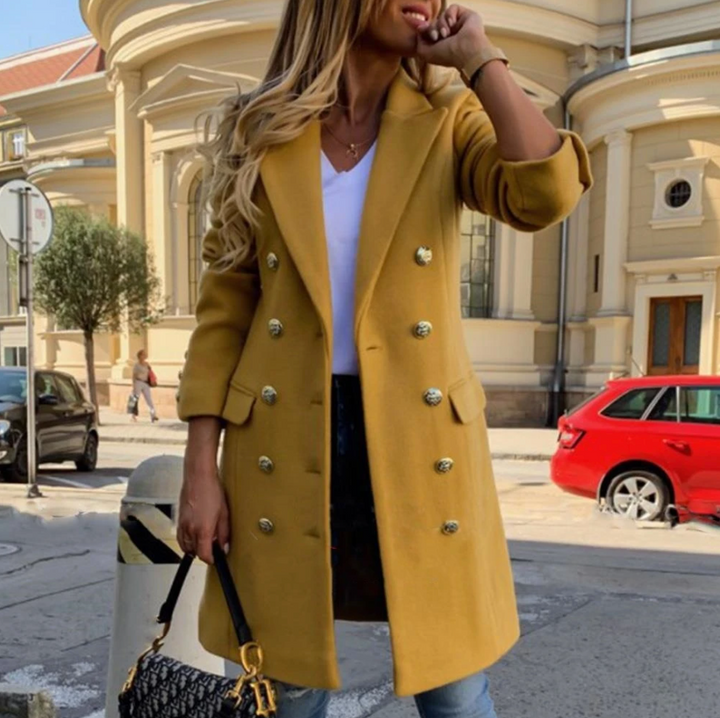 Levoire | Veste Laine Longue À Manches Gul