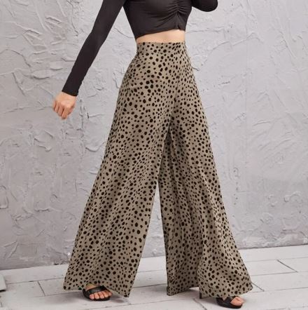 Levoire | Pantalons Dames Taille Haute Vert