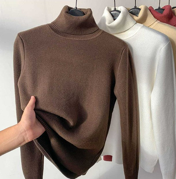 Levoire | Pull long à manches douces maxi Braun