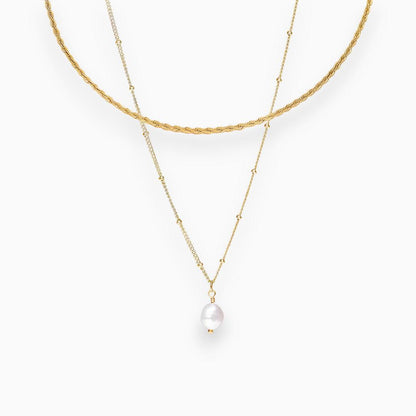 Levoire | Ensemble De Chaînes Élégantes Avec Perle Ou