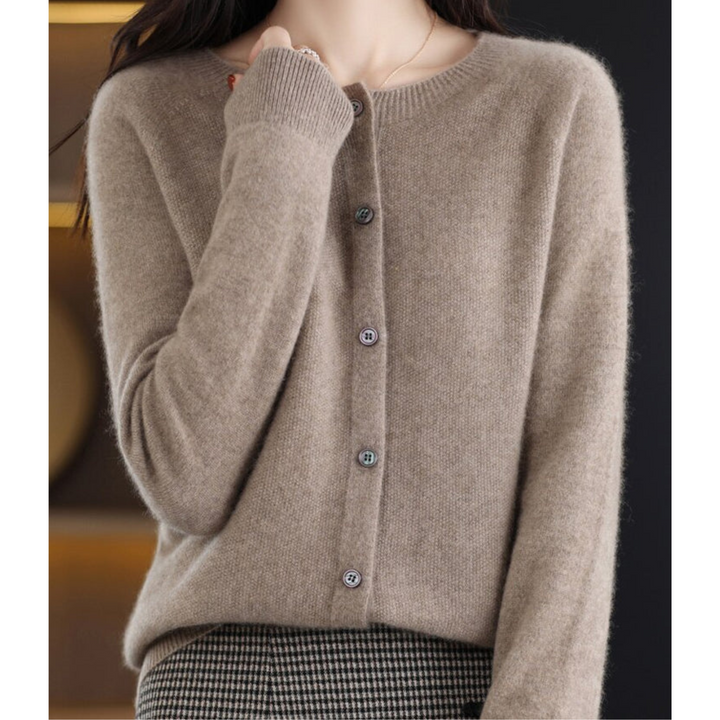 Levoire | Veste En Tricot Luxueuse Pour Femmes Braun